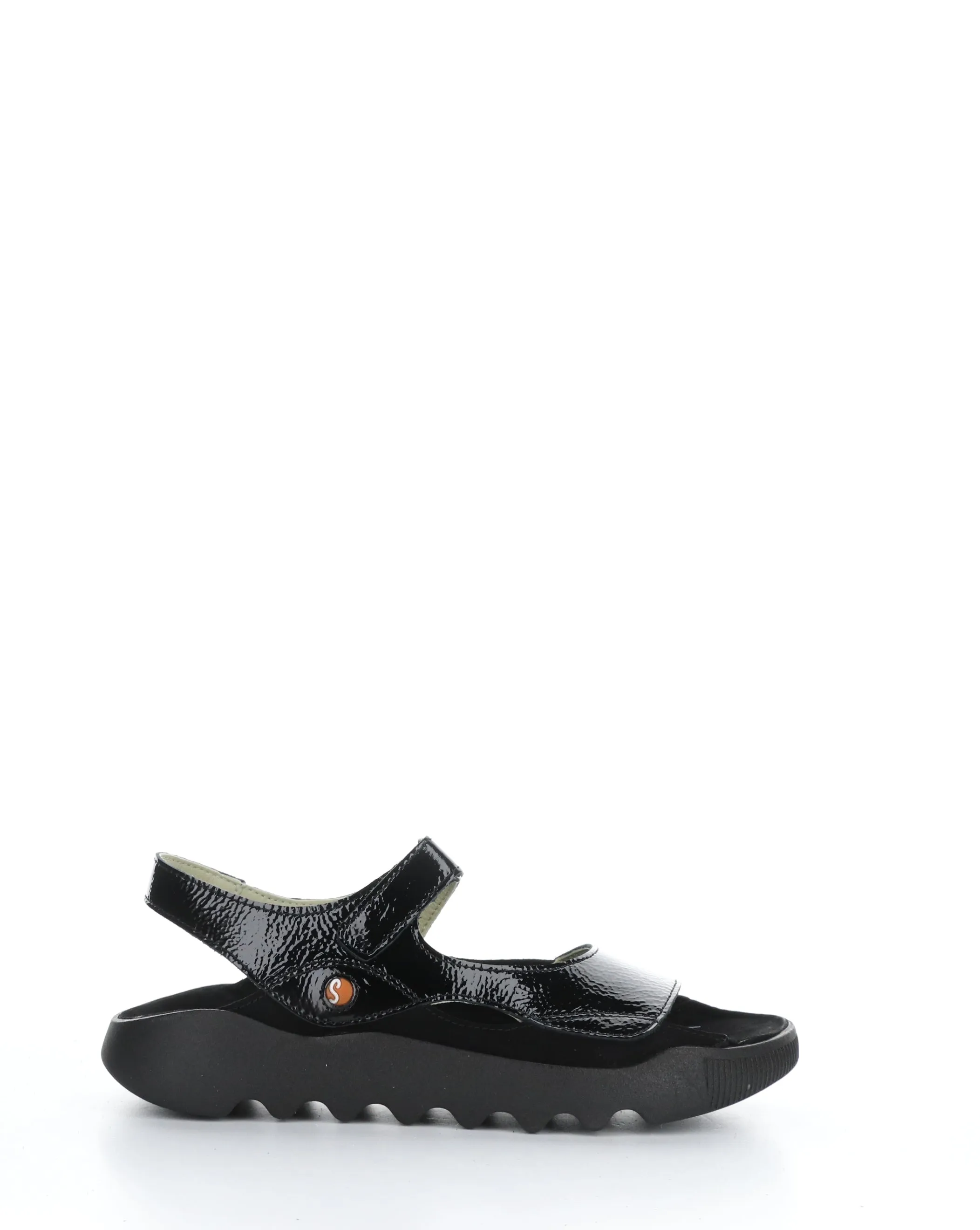 WEAL712SOF BLACK Velcro Sandals