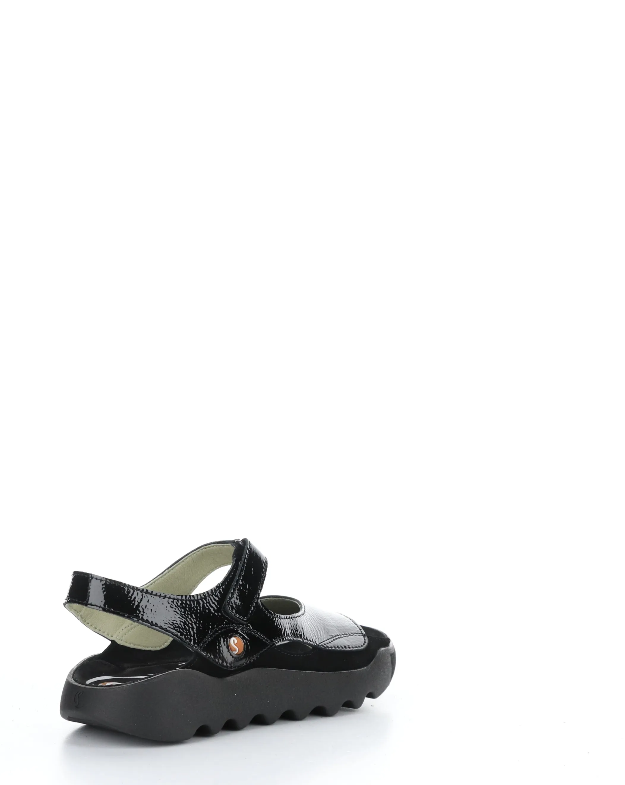 WEAL712SOF BLACK Velcro Sandals