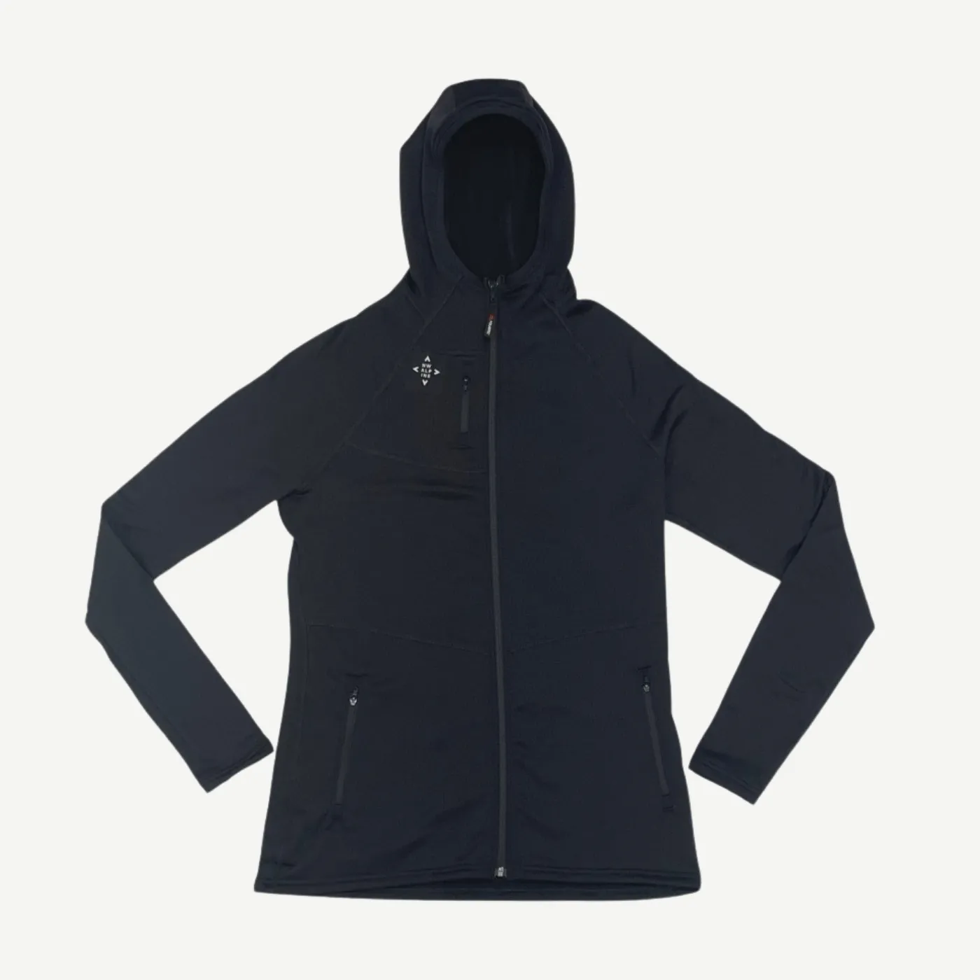 Women's Black Spider Full-Zip Jacket