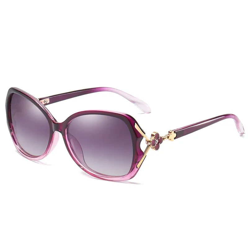 Women's Luxury Butterfly Fashion Polarized UV400 Anti-Glare Sunglasses