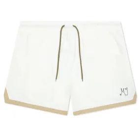 Woven Shorts Women's - Sail/Team Gold/Brown Kelp