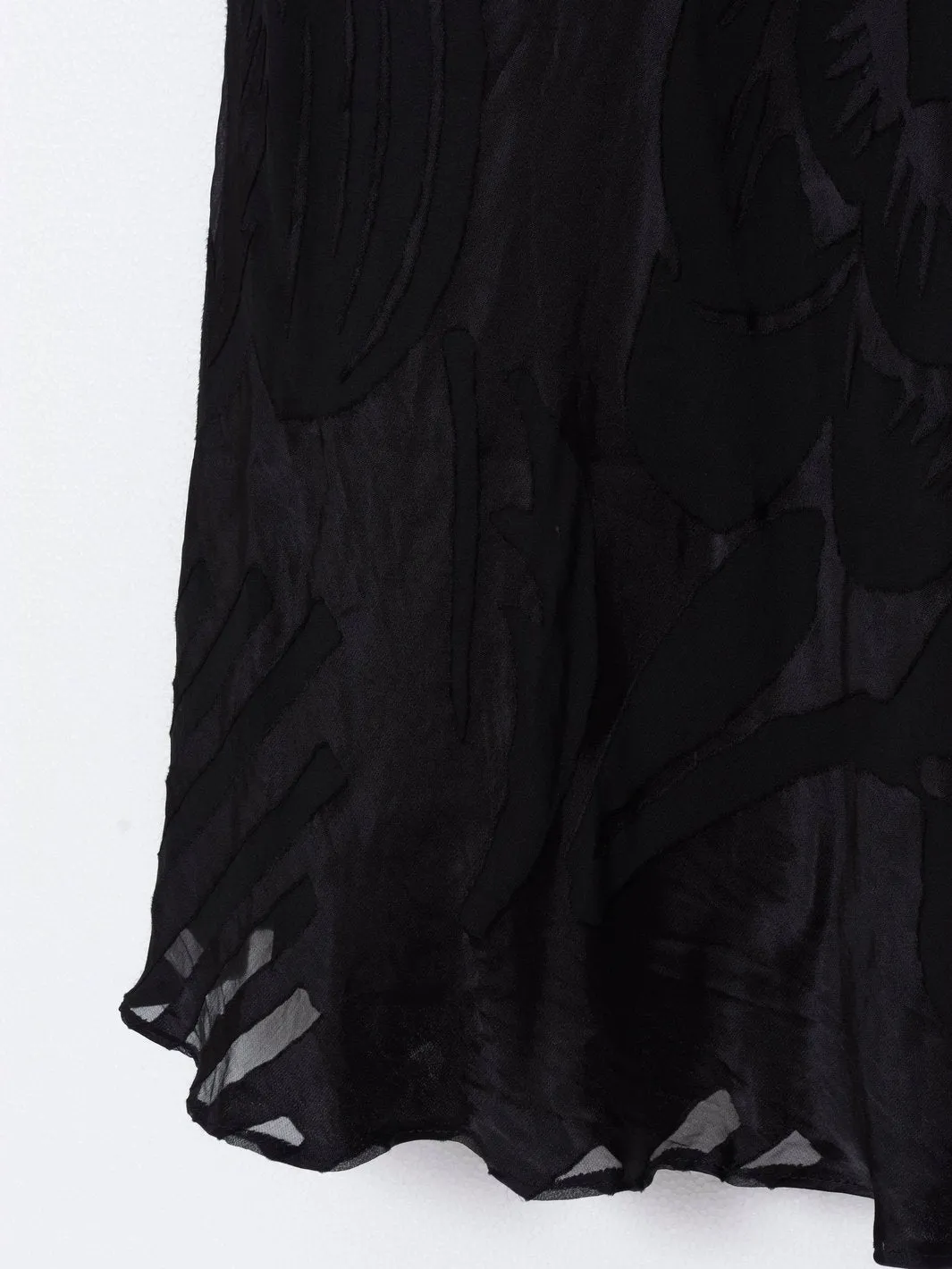 Y2K John Galliano black dress in silk blend